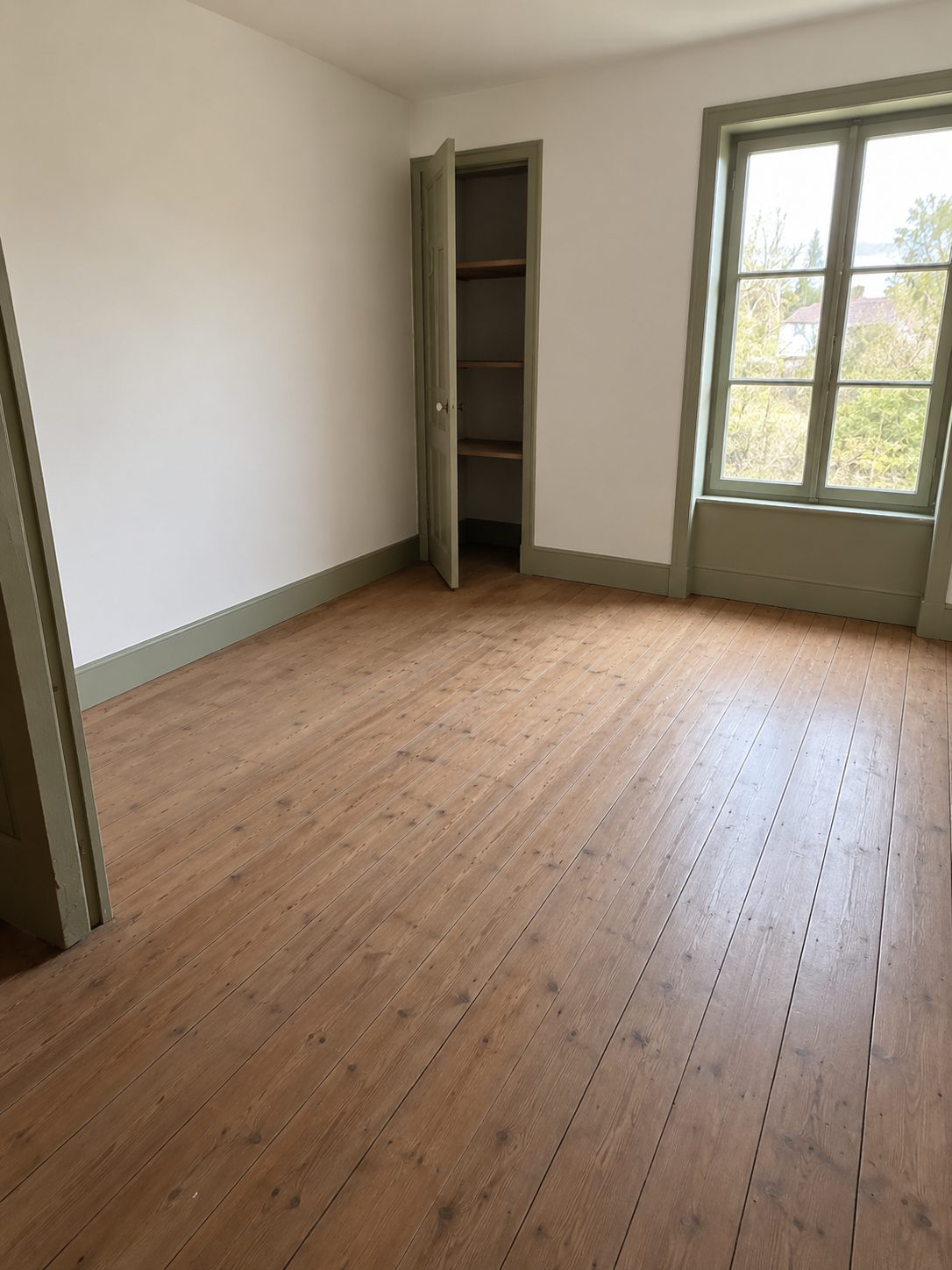Pièce après débarras