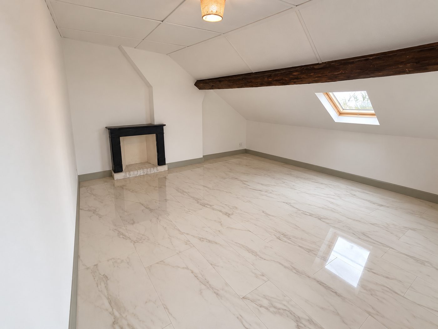 Combles après rénovation